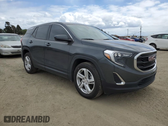 2018 GMC Terrain SLE with VIN 3GKALMEV8JL309845, listed as a Copart auction lot 54070435 with 64,224 mi miles and Salvage Title. Bid and sale history available at carsss.com. Image 4.