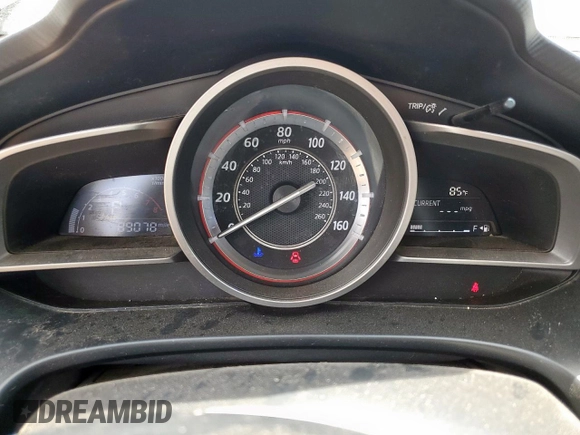2015 Mazda 3 i Touring with VIN 3MZBM1L75FM214190, listed as a Copart auction lot 60377325 with 89,078 mi miles and Clean title. Bid and sale history available at DreamBid. Image 9.