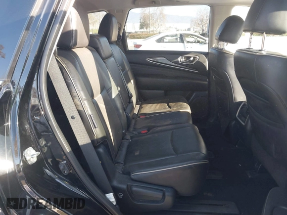 2019 Infiniti QX60 Luxe with VIN 5N1DL0MN0KC502373, listed as a IAAI auction lot 41646327 with 69,250 mi miles and . Bid and sale history available at DreamBid. Image 8.