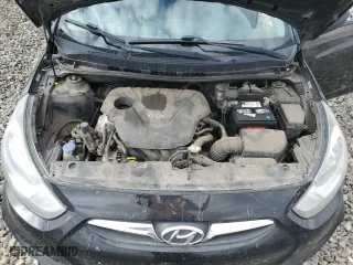 2013 Hyundai Accent GL with VIN KMHCT5AE7DU107861, listed as a Copart auction lot 51367535 with 136,450 mi miles and Clean Title. Bid and sale history available at carsss.com. Image 11.