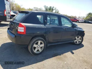 2007 Jeep Compass Sport with VIN 1J8FF47W97D431474, listed as a Copart auction lot 53713045 with 146,370 mi miles and Salvage Title. Bid and sale history available at carsss.com. Image 3.