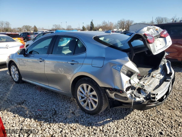 2023 Toyota Camry LE with VIN 4T1R11AK0PU832169, listed as a Copart auction lot 49465085 with 24,635 mi miles and Salvage Title. Bid and sale history available at carsss.com. Image 2.