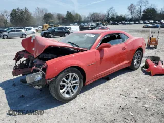2014 Chevrolet Camaro LS z VIN 2G1FA1E36E9299094, wystawiony jako Copart lot #50928495 z przebiegiem 197 394 mil mil oraz Szkoda całkowita • Salvage title. Historia ofert i sprzedaży dostępna na DreamBid. Obrazek 1.