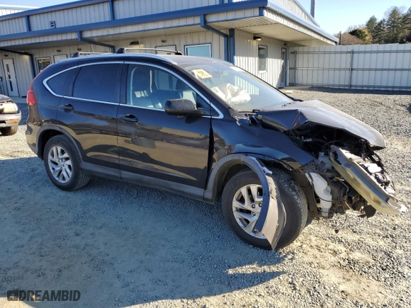 2016 Honda CR-V EX-L with VIN 5J6RM4H7XGL028704, listed as a Copart auction lot 86838584 with 0 mi miles and Salvage Title. Bid and sale history available at carsss.com. Image 4.