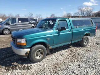 1996 Ford F-150 Special with VIN 1FTEF15Y0TLA97972, listed as a Copart auction lot 49657855 with 161,273 mi miles and Salvage Title. Bid and sale history available at carsss.com. Image 1.