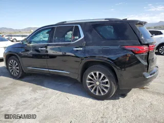 2023 Chevrolet Traverse Premier with VIN 1GNERKKW0PJ209114, listed as a Copart auction lot 47020465 with 15,352 mi miles and Salvage Title. Bid and sale history available at carsss.com. Image 2.