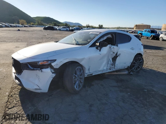 2019 Mazda Mazda3 Hatchback w/Preferred Pkg with VIN JM1BPAMMXK1141114, listed as a Copart auction lot 38845453 with 0 mi miles. Bid and sale history available at carsss.com. Image 1.