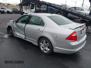 2010 Ford Fusion SPORT with VIN 3FAHP0KC2AR425989, listed as a IAAI auction lot 42041613 with 64,411 mi miles. Bid and sale history available at carsss.com. Image 3.