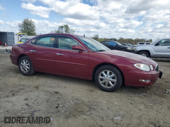 2005 Buick LaCrosse CXL z VIN 2G4WD562951223035, wystawiony jako Copart lot #53126745 z przebiegiem 123 327 mil mil oraz Szkody całkowita. Historia ofert i sprzedaży dostępna na DreamBid. Obrazek 4.