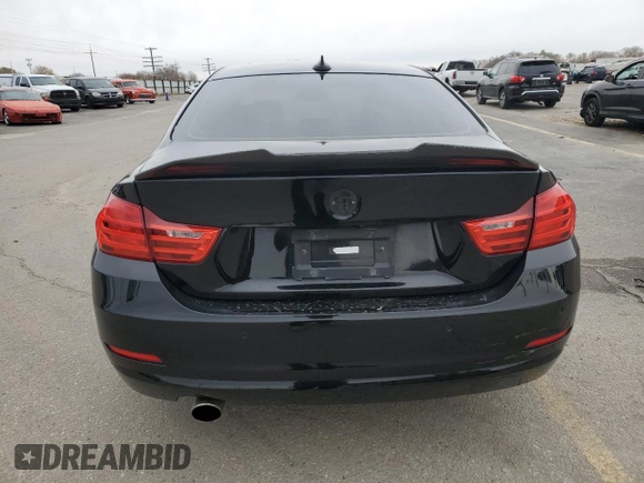 2014 BMW 4 Series 428i with VIN WBA3N7C58EF719741, listed as a Copart auction lot 81573274 with 113,095 mi miles and Salvage Title. Bid and sale history available at DreamBid. Image 6.