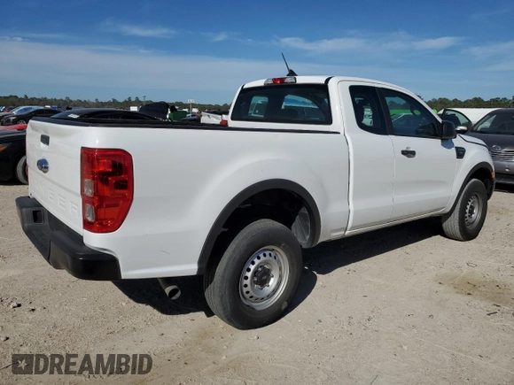 2023 Ford Ranger XL with VIN 1FTER1EH6PLE05482, listed as a Copart auction lot 49605045 with 24,422 mi miles and Salvage title. Bid and sale history available at DreamBid. Image 3.