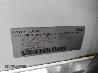 2015 Audi A8 z VIN WAUJGAFD9FN003570, wystawiony jako Copart lot #87642905 z przebiegiem 71 523 mil mil oraz Czysty tytuł • Clean title. Historia ofert i sprzedaży dostępna na DreamBid. Obrazek 12.