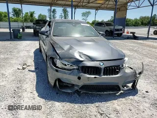 2016 BMW M4 with VIN WBS3R9C5XGK337135, listed as a Copart auction lot 56620874 with 56,833 mi miles and Salvage Title. Bid and sale history available at carsss.com. Image 10.