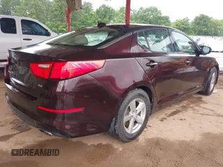2015 Kia Optima LX with VIN 5XXGM4A70FG471577, listed as a IAAI auction lot 42440620 with 155,330 mi miles and . Bid and sale history available at DreamBid. Image 4.