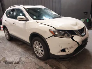 2016 Nissan Rogue S with VIN JN8AT2MV8GW145733, listed as a IAAI auction lot 42183478 with 118,680 mi miles. Bid and sale history available at carsss.com. Image 1.