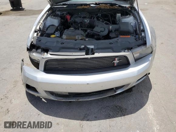 2012 Ford Mustang Premium with VIN 1ZVBP8AM8C5262969, listed as a Copart auction lot 58621735 with Not provided miles and Non repairable. Bid and sale history available at DreamBid. Image 11.