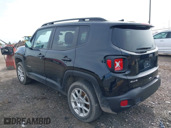2019 Jeep Renegade Latitude with VIN ZACNJBBB2KPK15600, listed as a IAAI auction lot 42021625 with 69,640 mi miles and . Bid and sale history available at DreamBid. Image 3.