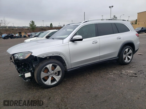 2020 Mercedes-Benz GLS with VIN 4JGFF5KE6LA165172, listed as a Copart auction lot 37384243 with 27,902 mi miles. Bid and sale history available at carsss.com. Image 1.