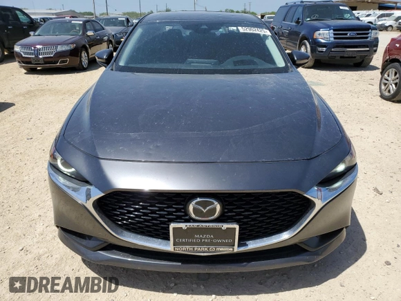 2021 Mazda 3 Premium with VIN JM1BPADL9M1319945, listed as a Copart auction lot 52902425 with 74,221 mi miles and Salvage title. Bid and sale history available at DreamBid. Image 5.