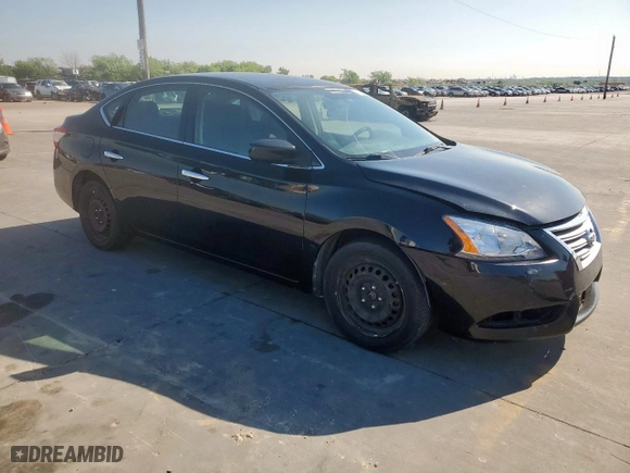 2015 Nissan Sentra SV with VIN 3N1AB7AP3FY331286, listed as a Copart auction lot 52158565 with 144,859 mi miles and Clean Title. Bid and sale history available at carsss.com. Image 4.