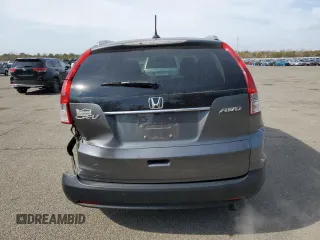 2012 Honda CR-V EX-L with VIN 2HKRM4H73CH626718, listed as a Copart auction lot 47364645 with 26,556 mi miles and Salvage Title. Bid and sale history available at carsss.com. Image 6.