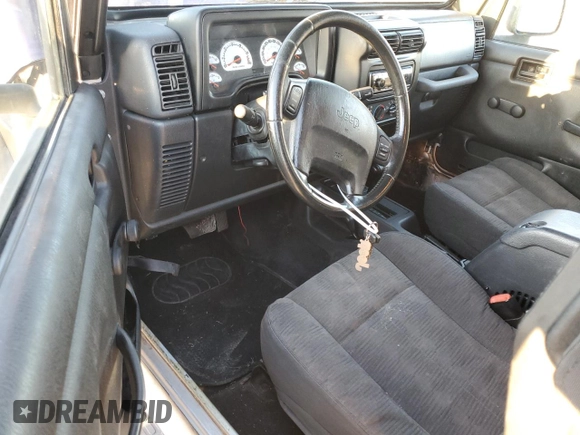 2003 Jeep Wrangler Sport with VIN 1J4FA49S03P313901, listed as a Copart auction lot 46100245 with 61,335 mi miles and Clean Title. Bid and sale history available at carsss.com. Image 8.