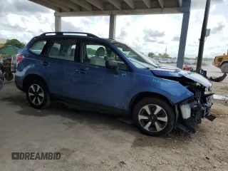 2017 Subaru Forester with VIN JF2SJABC2HH581258, listed as a Copart auction lot 60853875 with 62,787 mi miles and Salvage title. Bid and sale history available at DreamBid. Image 4.