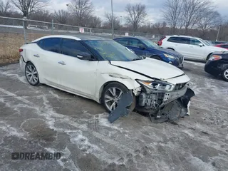 2017 Nissan Maxima SR with VIN 1N4AA6AP3HC418102, listed as a IAAI auction lot 41434172 with 133,218 mi miles and . Bid and sale history available at DreamBid. Image 1.