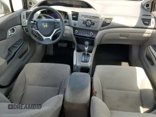 2012 Honda Civic EX with VIN 2HGFB2F8XCH510032, listed as a Copart auction lot 54310615 with 233,564 mi miles and Salvage Title. Bid and sale history available at DreamBid. Image 8.