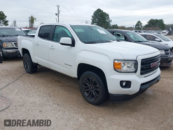 2020 GMC Canyon 2WD SLE with VIN 1GTG5CEN6L1116260, listed as a IAAI auction lot 41253835 with 38,901 mi miles. Bid and sale history available at carsss.com. Image 1.
