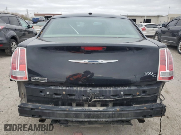2014 Chrysler 300 with VIN 2C3CCAET7EH118258, listed as a Copart auction lot 80204964 with 120,621 mi miles and Salvage Title. Bid and sale history available at carsss.com. Image 6.