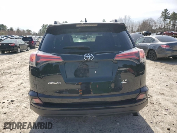 2016 Toyota RAV4 LE with VIN 2T3BFREV4GW536200, listed as a Copart auction lot 51679535 with 81,327 mi miles and Salvage Title. Bid and sale history available at carsss.com. Image 6.
