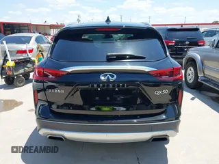 2019 Infiniti QX50 Luxe with VIN 3PCAJ5M1XKF126209, listed as a IAAI auction lot 42702042 with 57,763 mi miles and . Bid and sale history available at DreamBid. Image 16.