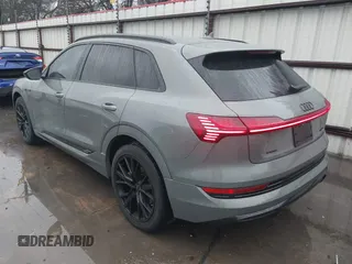 2023 Audi e-tron Chronos with VIN WA1VABGE2PB013244, listed as a IAAI auction lot 41283553 with 28,463 mi miles and . Bid and sale history available at DreamBid. Image 3.