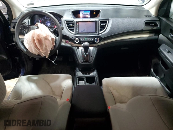 2016 Honda CR-V EX with VIN 2HKRM4H55GH660938, listed as a Copart auction lot 83026804 with 85,099 mi miles and Salvage Title. Bid and sale history available at DreamBid. Image 8.