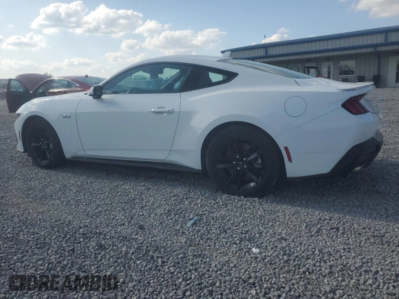 2024 Ford Mustang GT with VIN 1FA6P8CF0R5425521, listed as a Copart auction lot 54834275 with 14,595 mi miles and Salvage title. Bid and sale history available at DreamBid. Image 2.