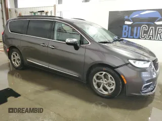 2023 Chrysler Pacifica Limited with VIN 2C4RC1GG8PR535410, listed as a Copart auction lot 60606085 with 74,370 mi miles and Clean title. Bid and sale history available at DreamBid. Image 4.