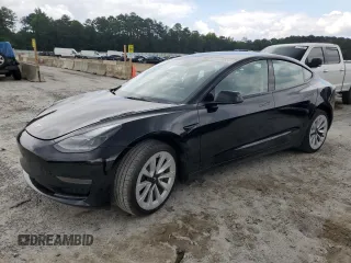 2023 Tesla Model 3 z VIN 5YJ3E1EA8PF436452, wystawiony jako Copart lot #59562355 z przebiegiem 117 512 mil mil oraz Czysty tytuł • Clean title. Historia ofert i sprzedaży dostępna na DreamBid. Obrazek 1.