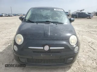 2012 FIAT 500 Pop with VIN 3C3CFFAR3CT383018, listed as a Copart auction lot 48038175 with 105,136 mi miles and Salvage Title. Bid and sale history available at carsss.com. Image 5.