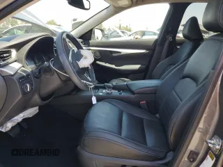 2021 Infiniti QX50 Luxe with VIN 3PCAJ5BA4MF108083, listed as a Copart auction lot 55128045 with 45,572 mi miles and Salvage title. Bid and sale history available at DreamBid. Image 7.