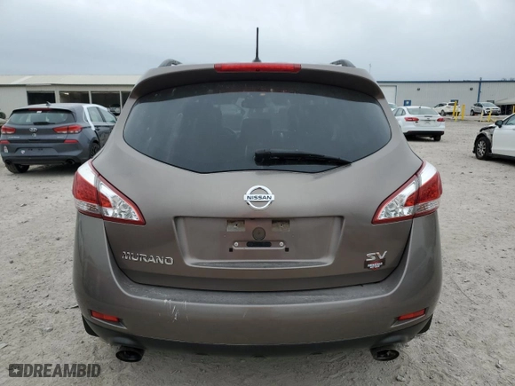 2014 Nissan Murano SV with VIN JN8AZ1MU7EW410333, listed as a Copart auction lot 44053205 with 113,868 mi miles and Salvage Title. Bid and sale history available at carsss.com. Image 6.