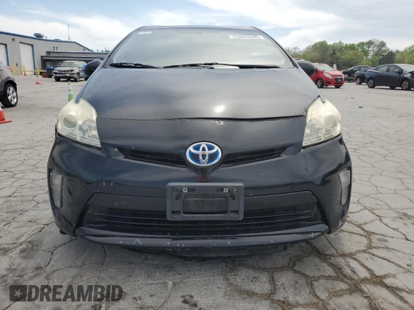 2013 Toyota Prius One with VIN JTDKN3DU5D5677675, listed as a Copart auction lot 53885695 with 0 mi miles and Clean Title. Bid and sale history available at carsss.com. Image 5.