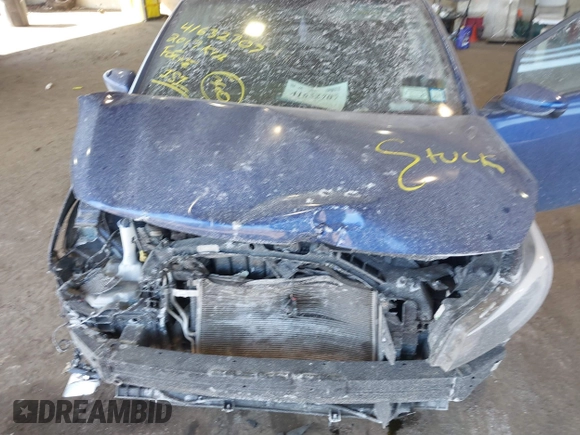 2017 Kia Forte LX with VIN 3KPFL4A79HE052430, listed as a IAAI auction lot 41632707 with 129,535 mi miles. Bid and sale history available at carsss.com. Image 10.