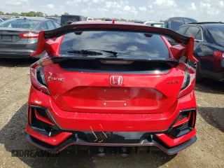 2021 Honda Civic Type R Touring z VIN SHHFK8G72MU200129, wystawiony jako Copart lot #67497284 z przebiegiem 37 603 mil mil oraz Szkoda całkowita • Salvage title. Historia ofert i sprzedaży dostępna na DreamBid. Obrazek 6.