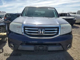 2014 Honda Pilot EX-L with VIN 5FNYF3H76EB025000, listed as a Copart auction lot 43550475 with 107,454 mi miles and Salvage Title. Bid and sale history available at carsss.com. Image 5.