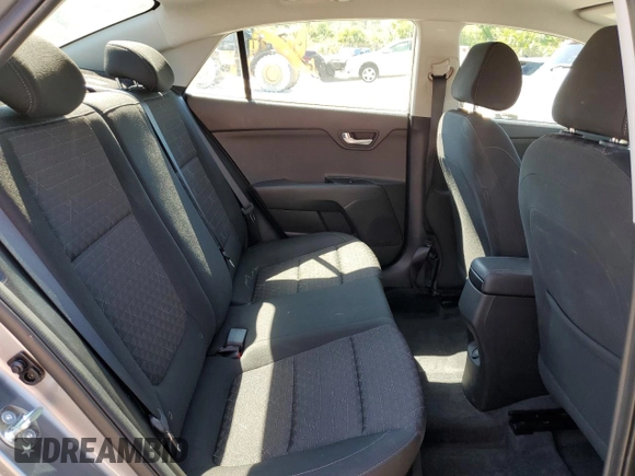 2023 Kia Rio LX with VIN 3KPA24AD3PE592664, listed as a Copart auction lot 50747625 with 8,014 mi miles and Salvage Title. Bid and sale history available at DreamBid. Image 10.