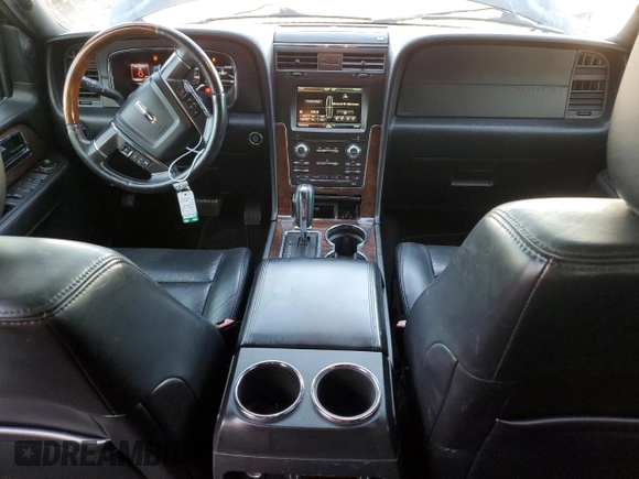 2015 Lincoln Navigator with VIN 5LMJJ2HT7FEJ08535, listed as a Copart auction lot 48005555 with 115,929 mi miles and Salvage title. Bid and sale history available at DreamBid. Image 8.