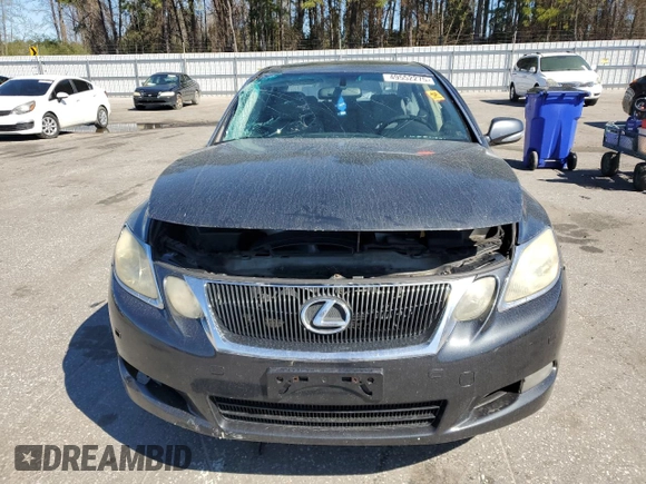 2008 Lexus GS 350 with VIN JTHCE96S180015712, listed as a Copart auction lot 49552275 with 0 mi miles and Salvage Title. Bid and sale history available at carsss.com. Image 5.