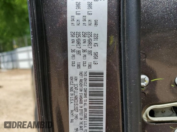 2019 Jeep Cherokee Latitude Plus z VIN 1C4PJLLN0KD151937, wystawiony jako Copart lot #53738255 z przebiegiem 63 450 mil mil oraz Szkoda całkowita • Salvage title. Historia ofert i sprzedaży dostępna na DreamBid. Obrazek 13.