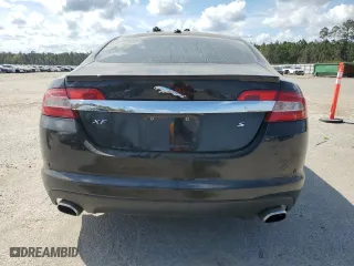 2011 Jaguar XF with VIN SAJWA0FB4BLS17358, listed as a Copart auction lot 50990455 with 138,722 mi miles and Salvage Title. Bid and sale history available at carsss.com. Image 6.